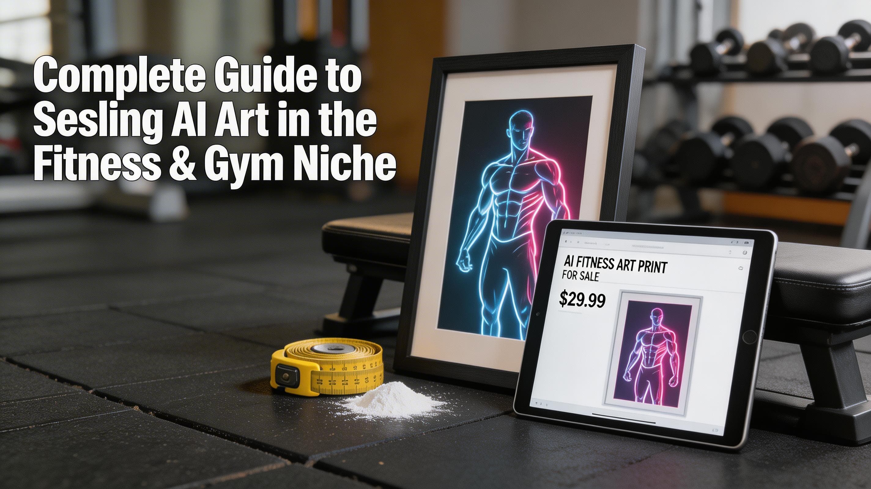 Complete Guide to Selling AI Art in the Fitness & Gym Niche